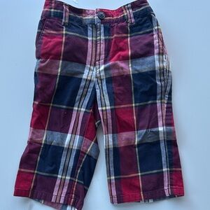 Janie and Jack Resort Plaid Pants USA 6-12m
